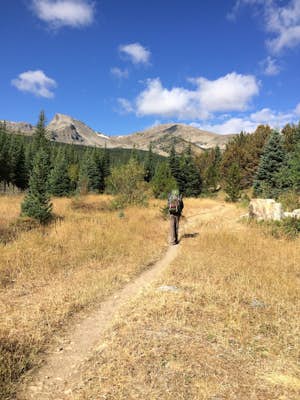 Backpack to Red Deer Lake, CO