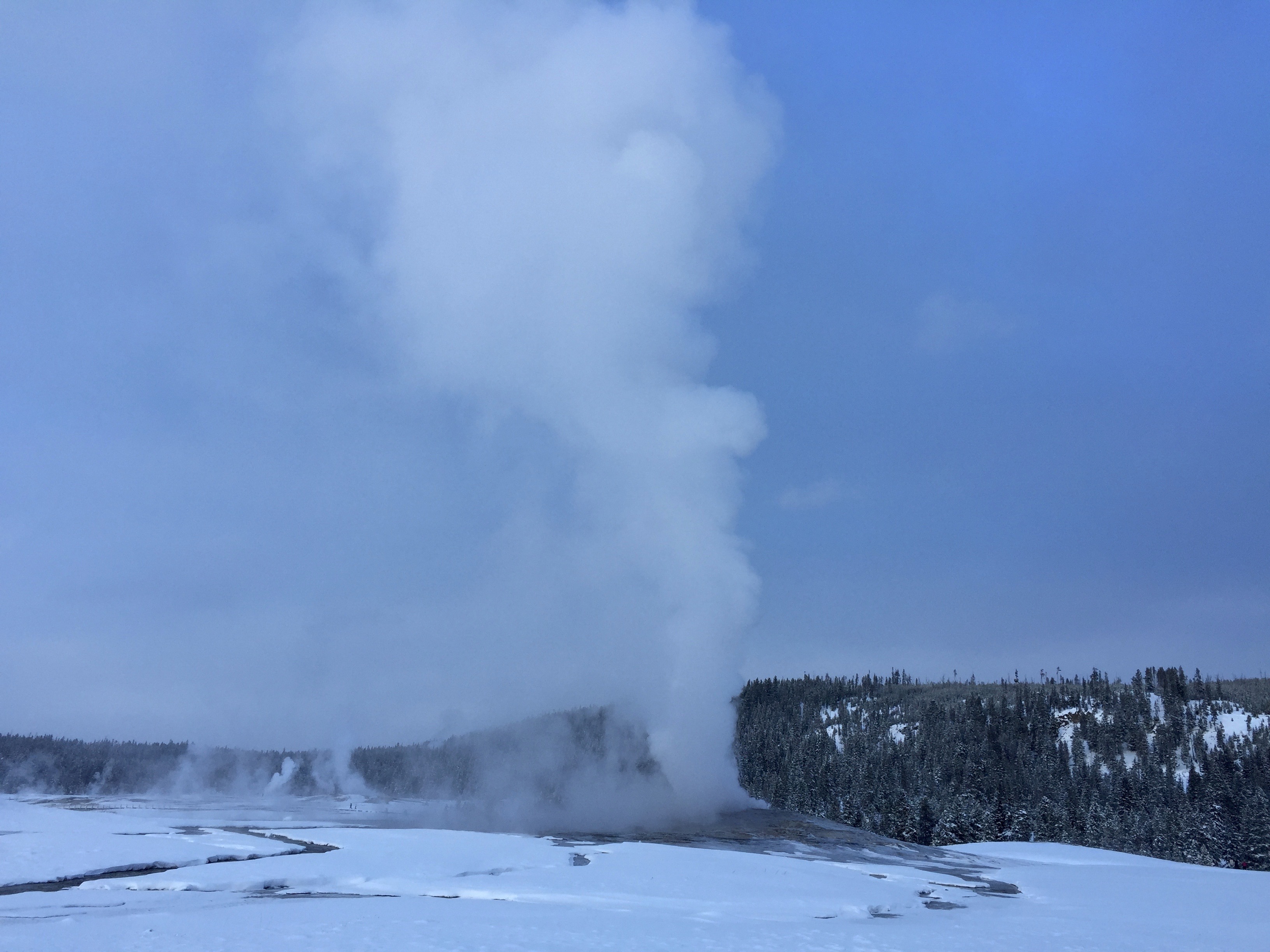 Cross-Country Ski around Old Faithful, Yellowstone