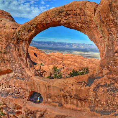Hike the Double O Arch