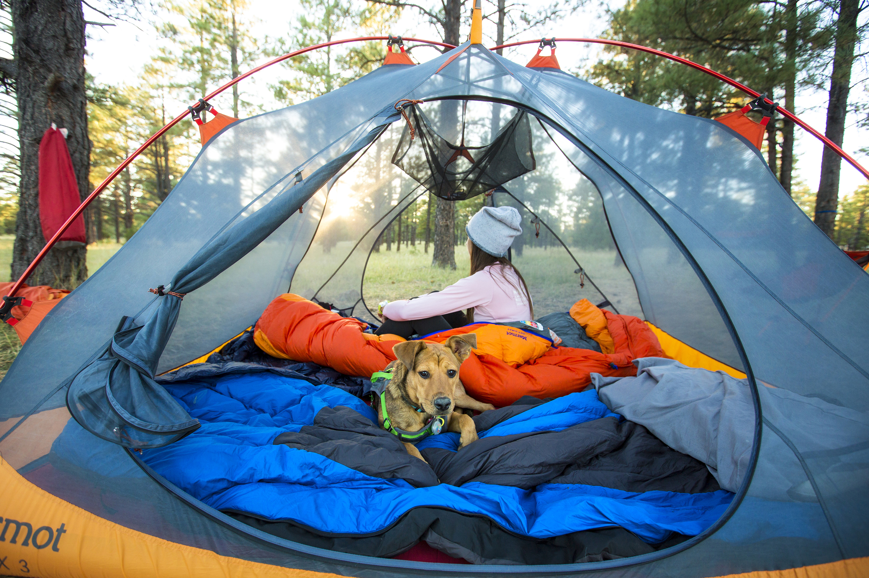 Camp at Marshall Lake