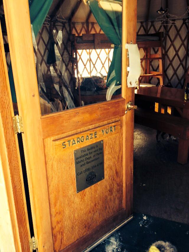 Ski or Snowshoe to Stargaze Yurt