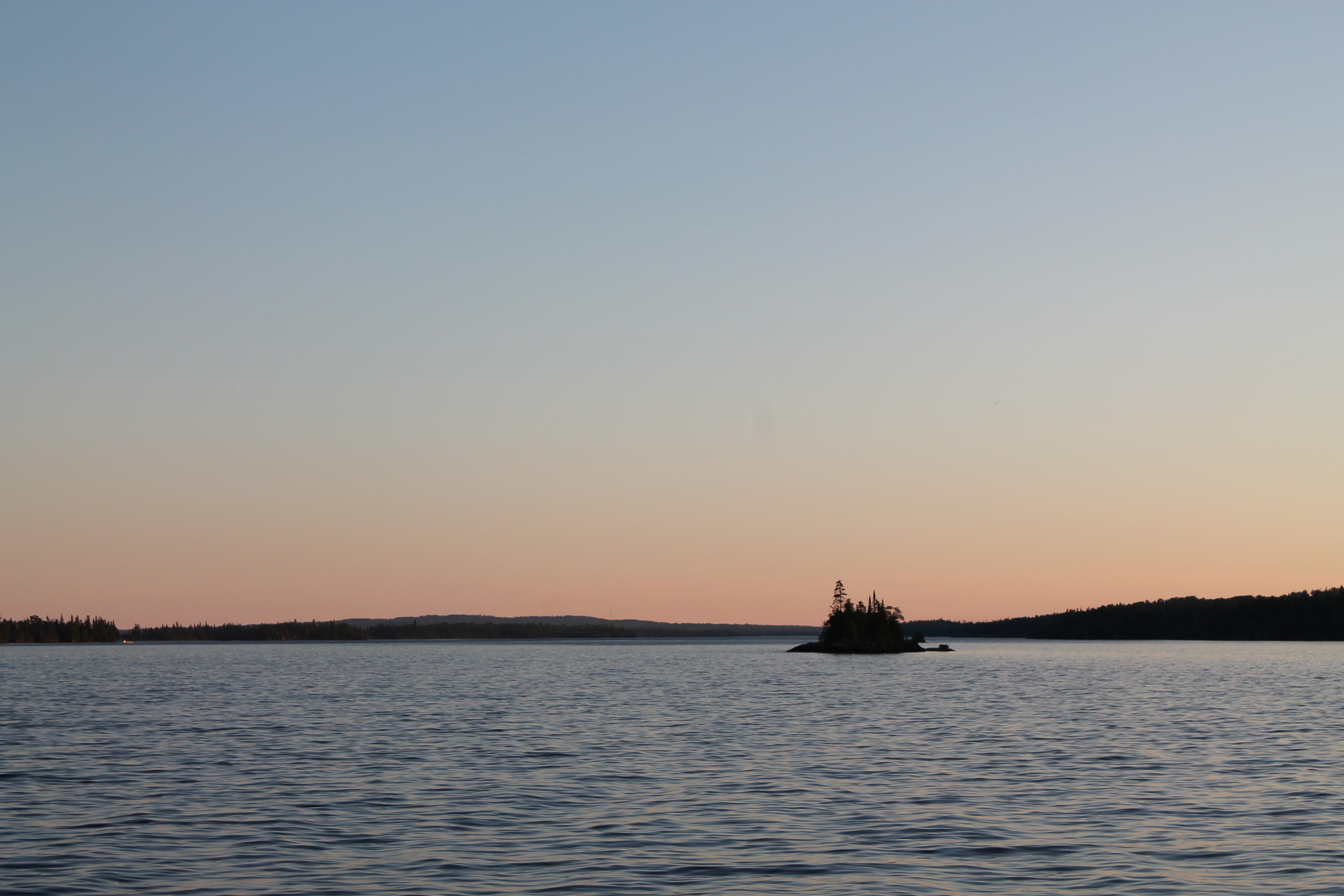 Catch a Sunset at the America Dock, Isle Royale NP