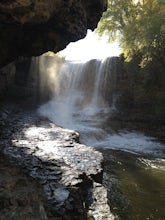 Walk to Vermillion Falls