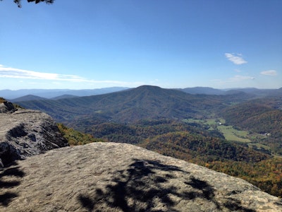 Hike to Tinker Cliffs, Virginia