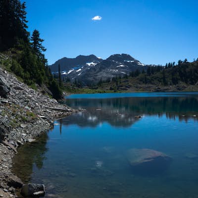 Hike to Cream Lake, BC