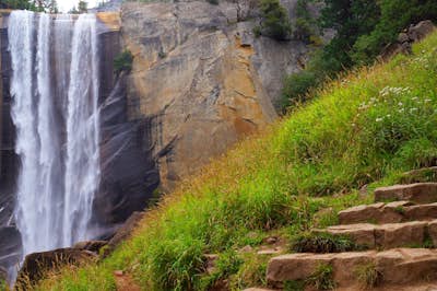 Hiking To Vernal Falls
