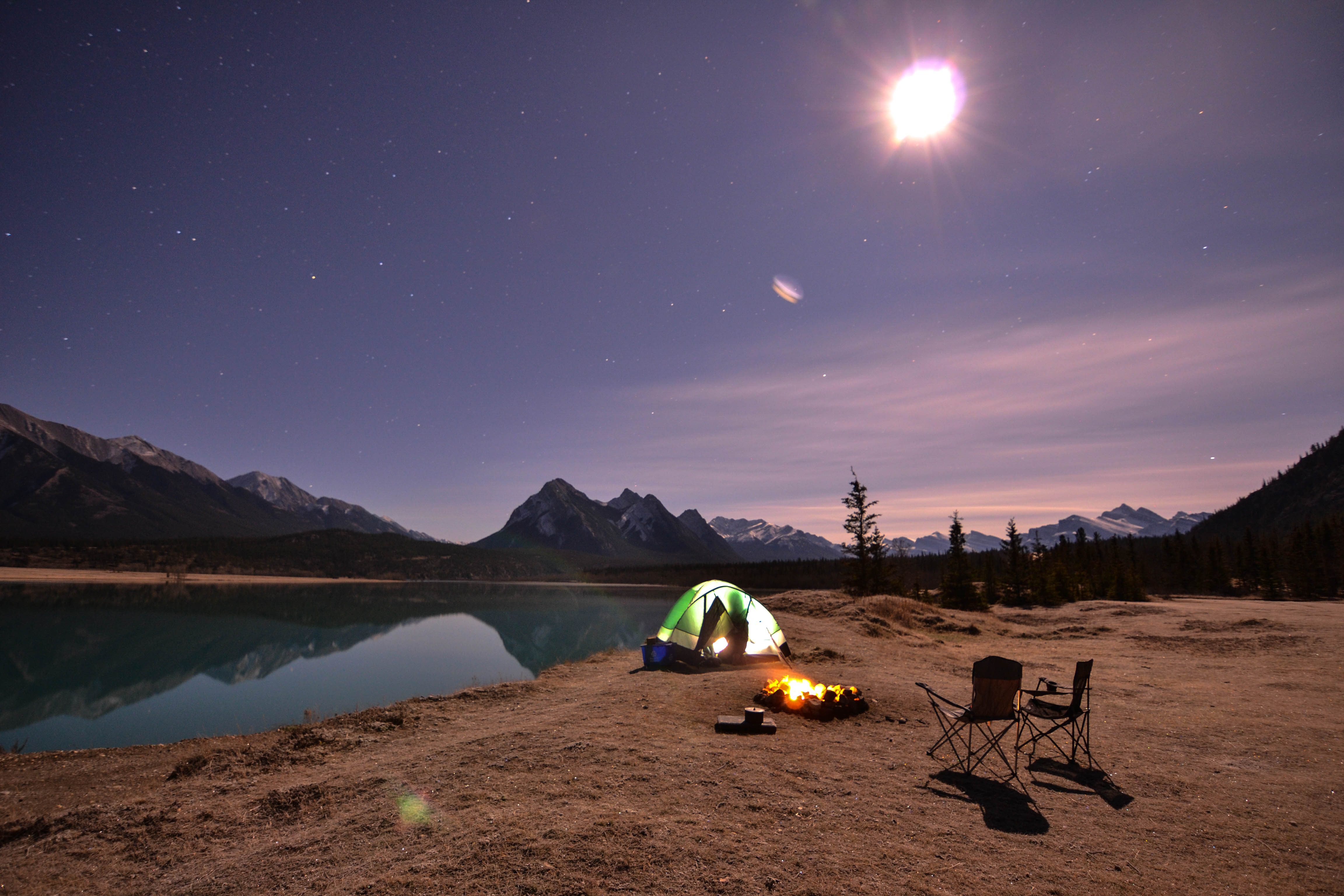 Camp at Preachers Point