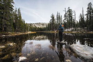 Buena Vista Lake via Chilnualna Falls Trailhead