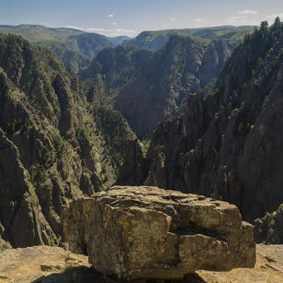 Hike to Tomichi Point and Gunnison Point Overlooks
