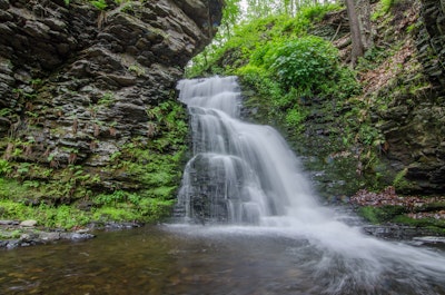 Hike to Bushkill Falls, Bushkill Falls Parking Area