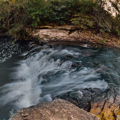 Photograph the Briggs Woods Waterfalls
