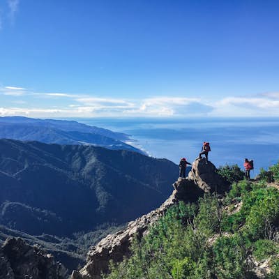 Cone Peak in Big Sur (Sea to Sky Backpacking Route)