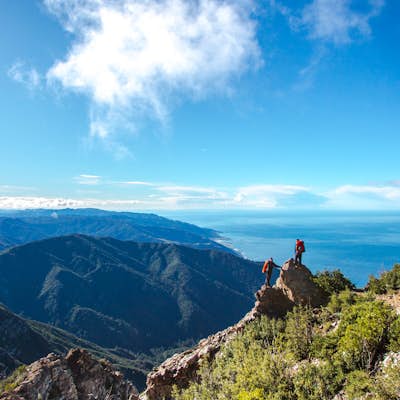 Cone Peak in Big Sur (Sea to Sky Backpacking Route)
