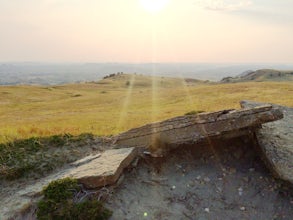 Hike up Buck Hill, Theodore Roosevelt NP