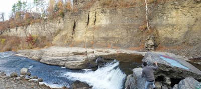 Photograph Ithaca Falls from Fall Creek