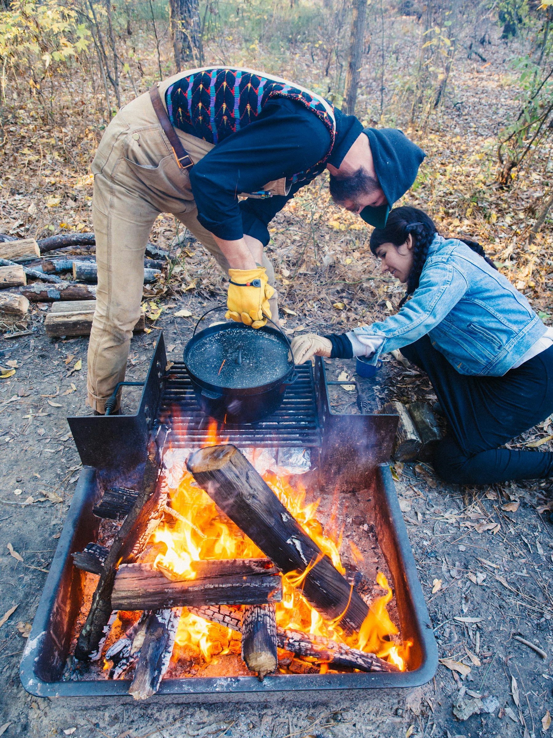 How To Cook Over a Camp Fire