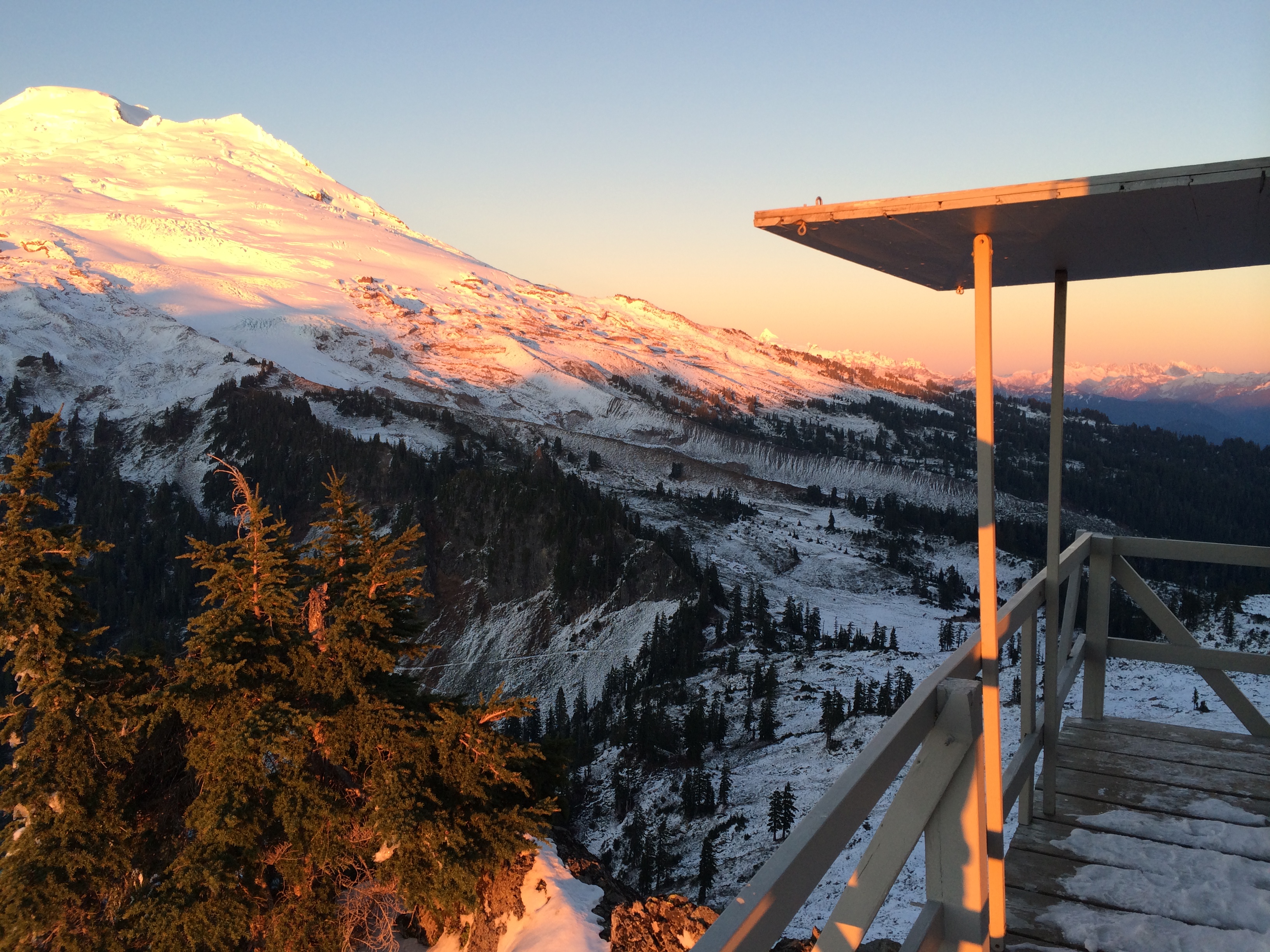 Snowshoe to Park Butte