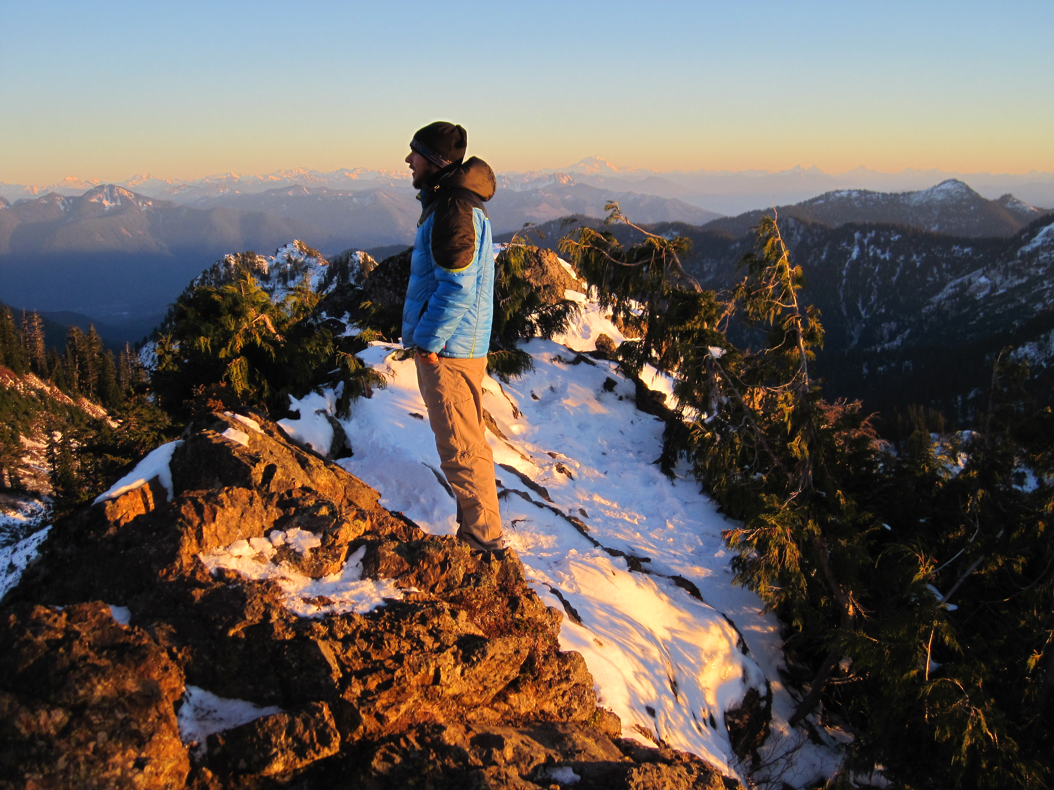 Snowshoe to Park Butte