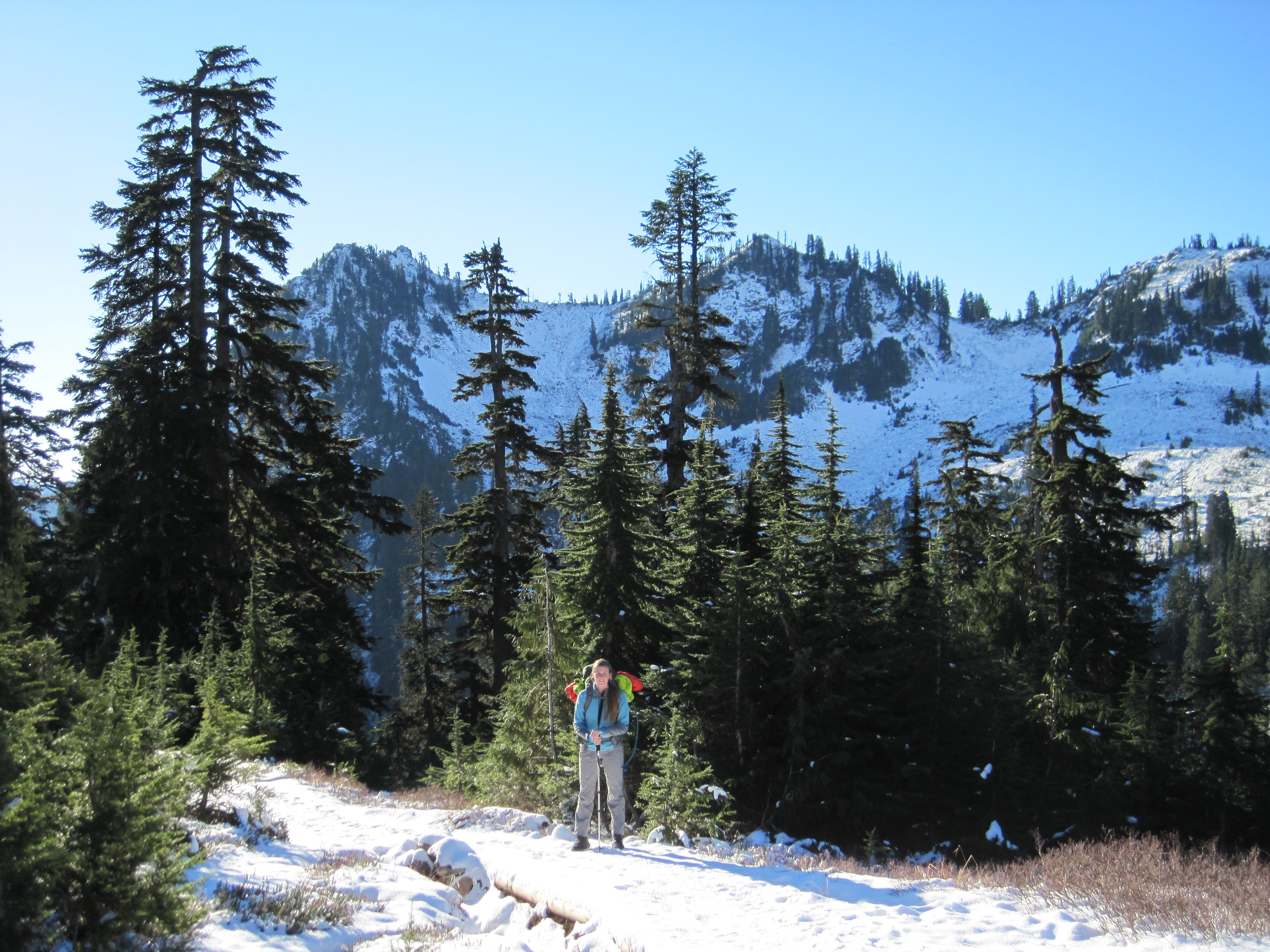 Snowshoe to Park Butte
