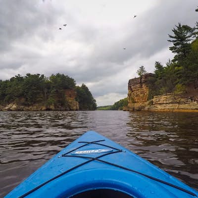 Kayak the Wisconsin River in the Dells