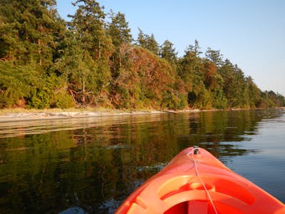 Kayaking in the Canadian Gulf Islands