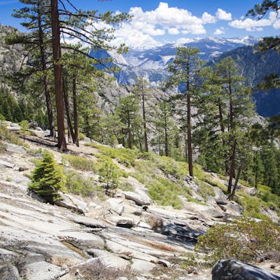 Hike to Eagle Peak via Rockslides Trail