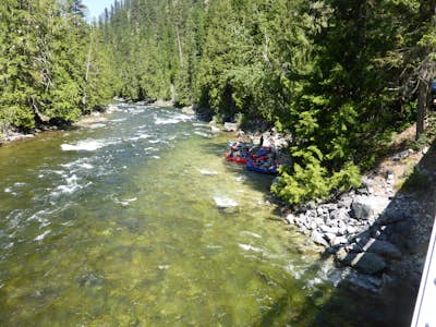Whitewater Raft the Selway River
