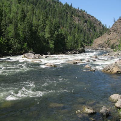 Whitewater Raft the Selway River