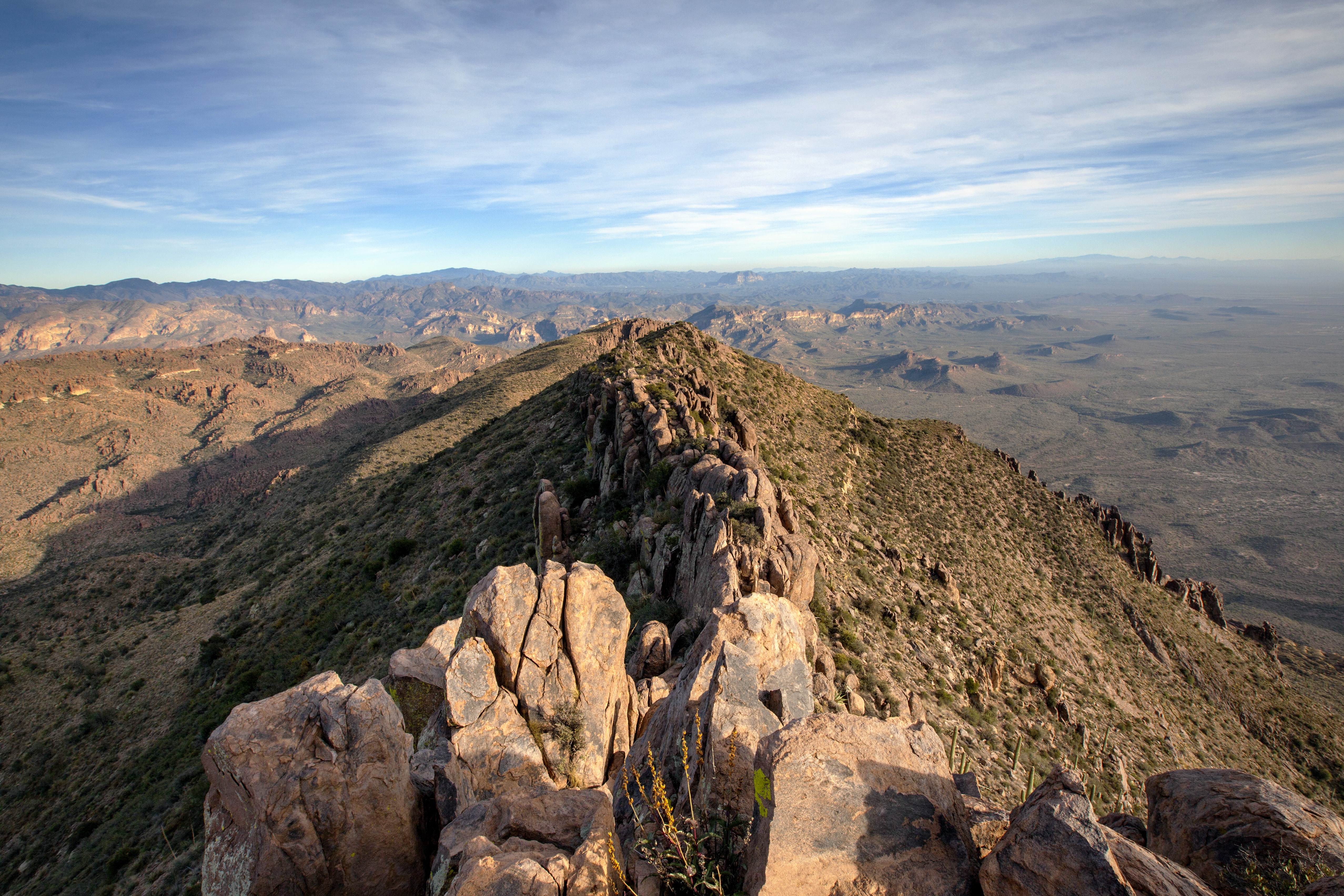 Photo Of Superstition Peak 5057 Via Carney Springs