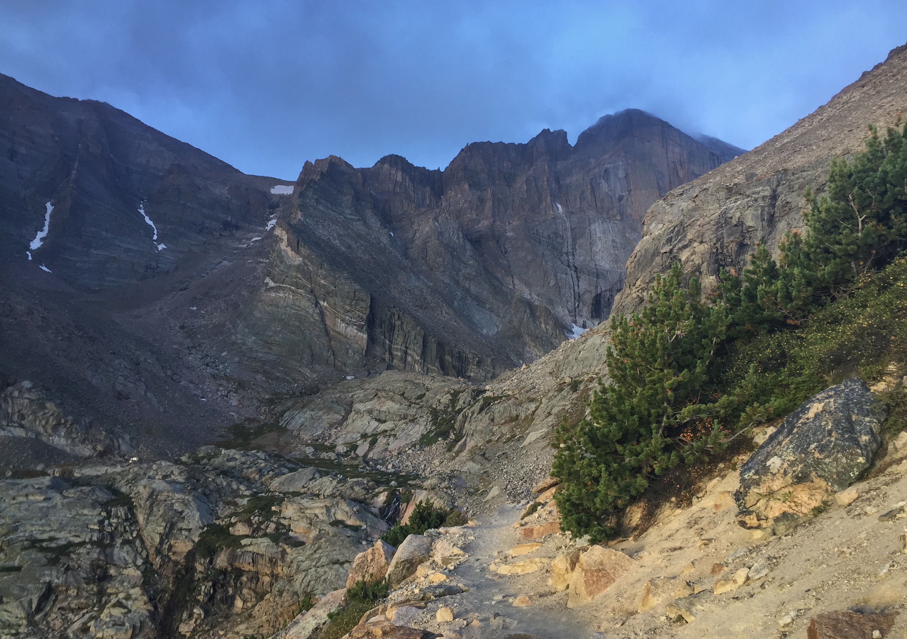Chasm Lake via Longs Peak Trailhead