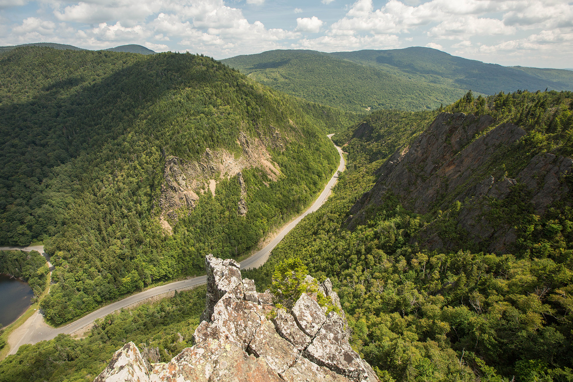 Hike to the Top of Table Rock, Colebrook, New Hampshire