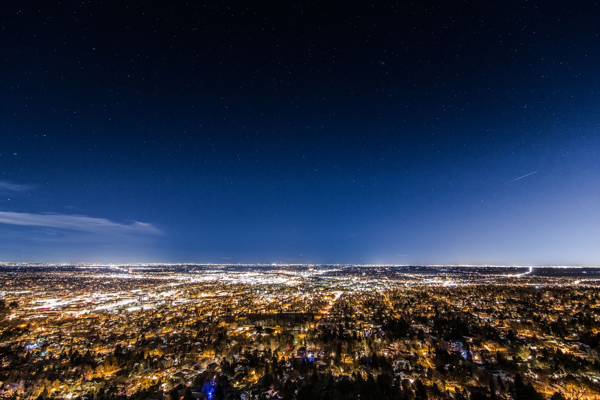 Exploring Flagstaff Mountain