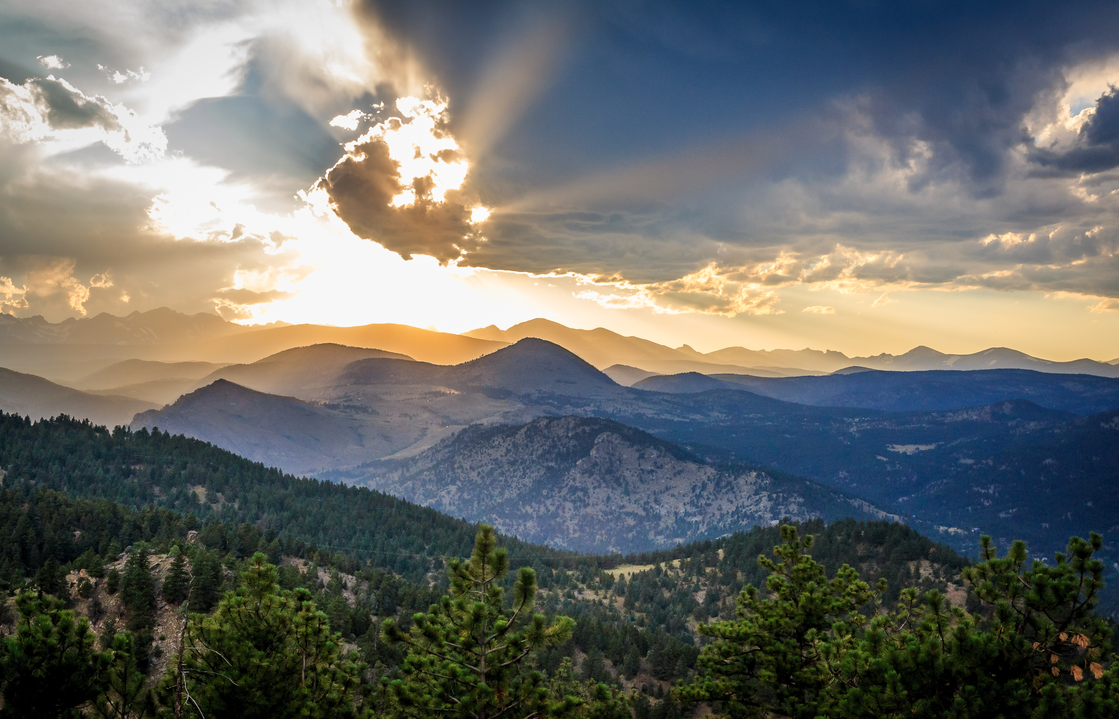 Exploring Flagstaff Mountain