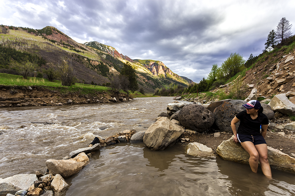 Relax at Penny Hot Springs