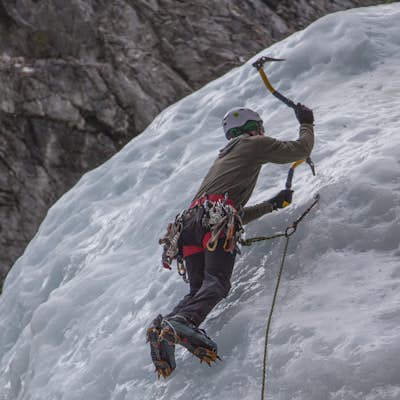 Ice Climb at King Creek