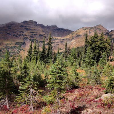 Autumn Backpacking in Goat Rocks Wilderness 