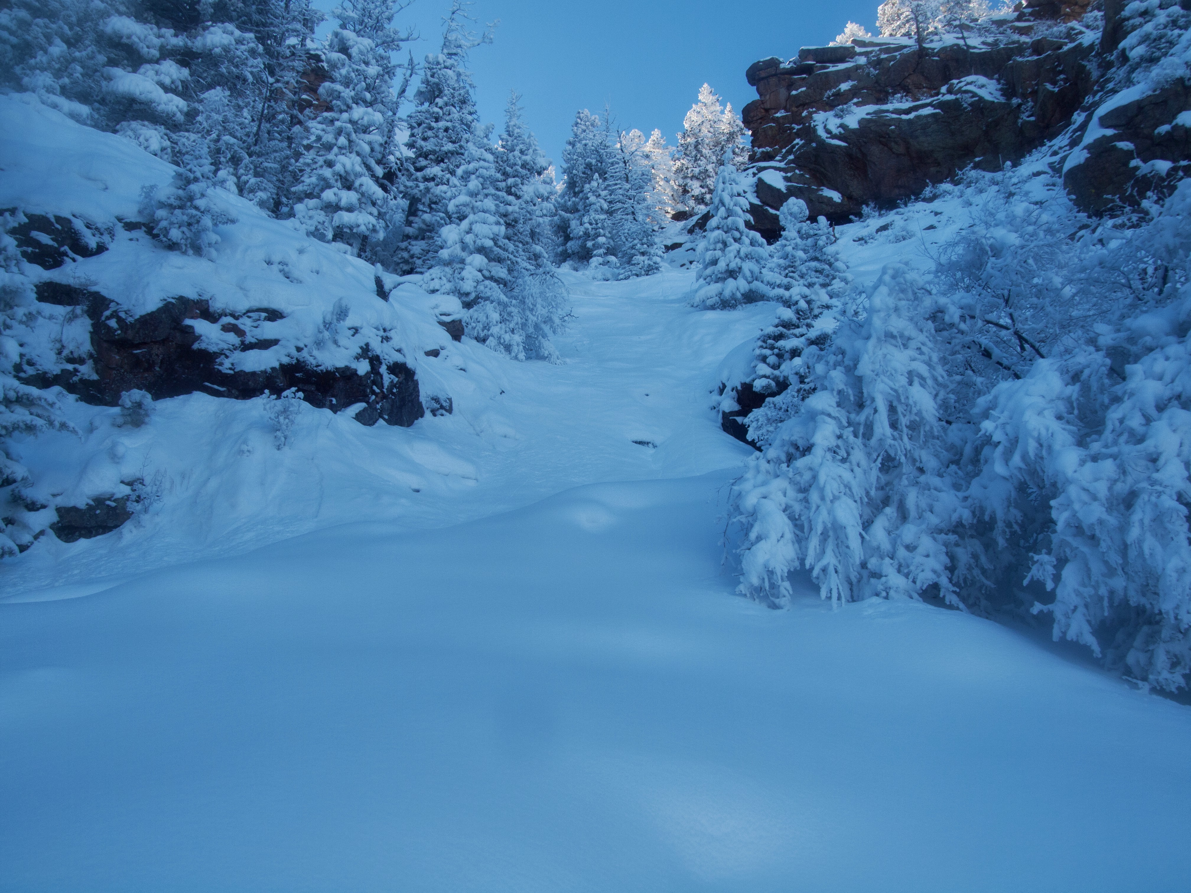 Snowshoe to St. Mary's Falls