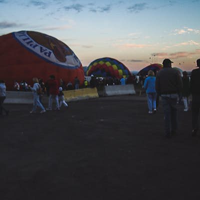 Albuquerque International Balloon Fiesta - Bike to the Fiesta from Corrales 