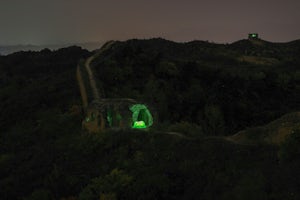 Camp on the Great Wall's Gubeikou Section