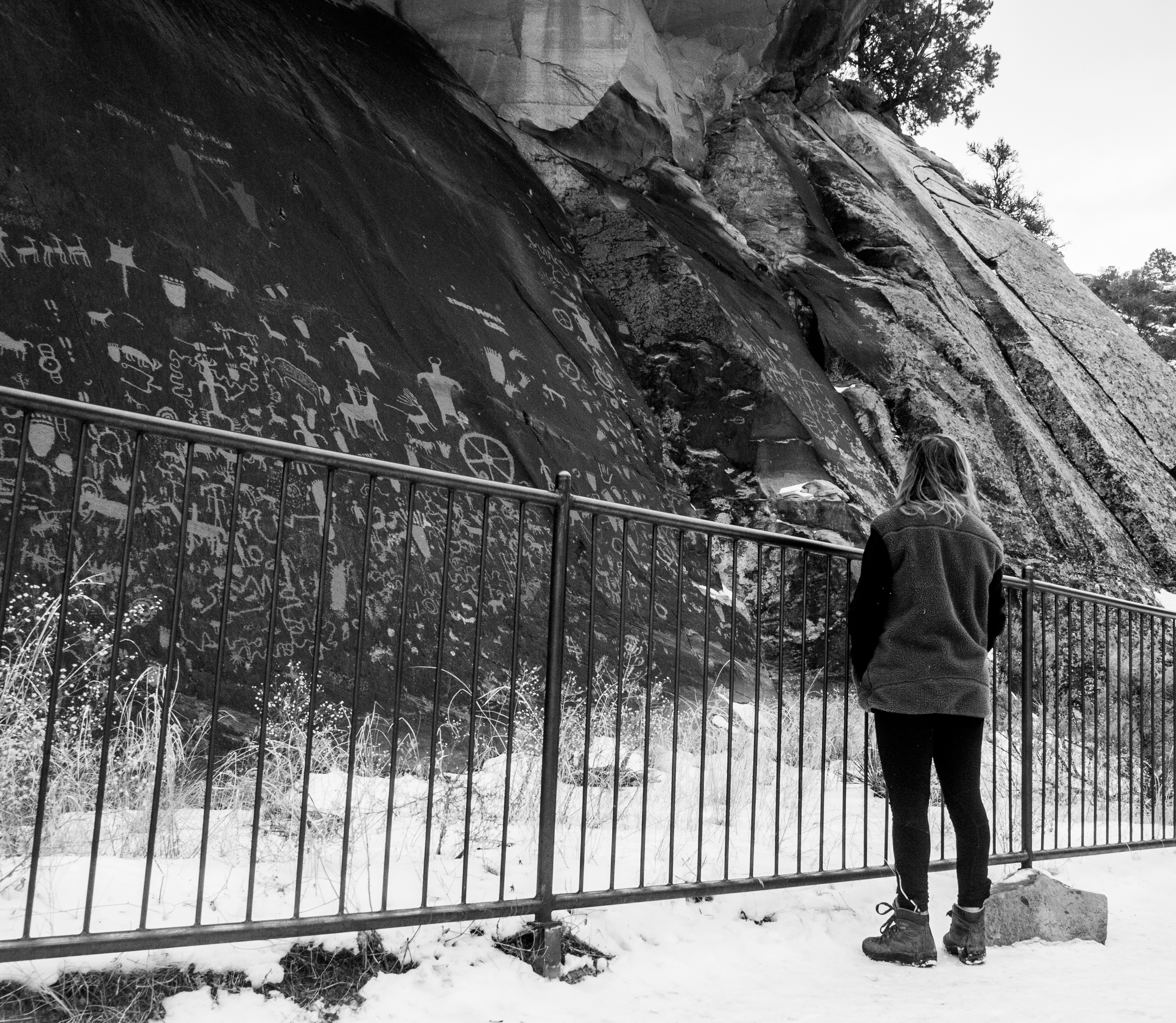 Explore the Newspaper Rock Ancient Petroglyphs 