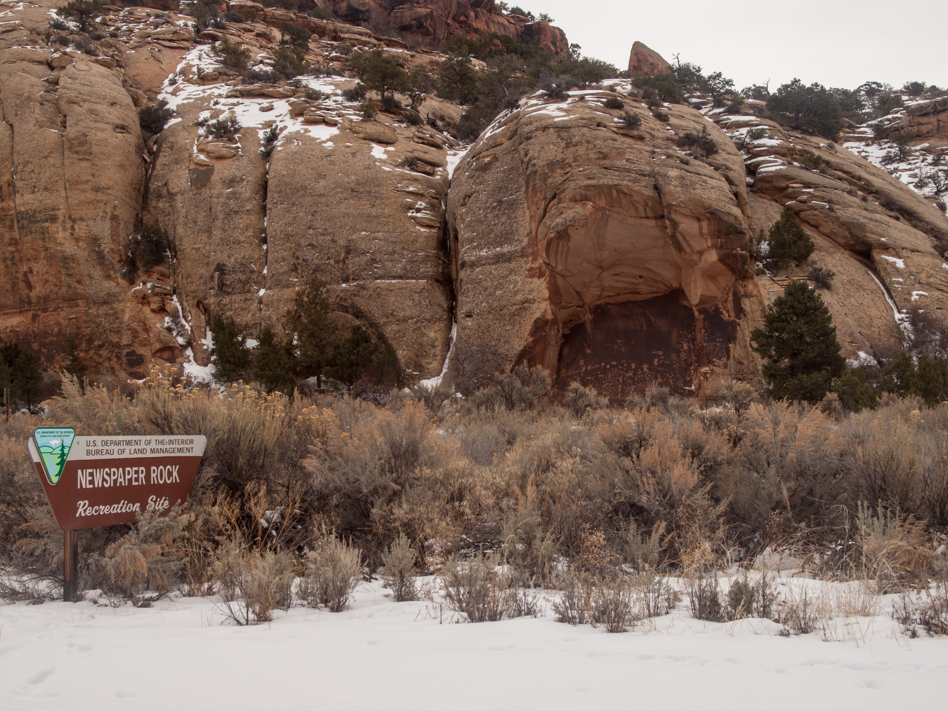 Explore the Newspaper Rock Ancient Petroglyphs 