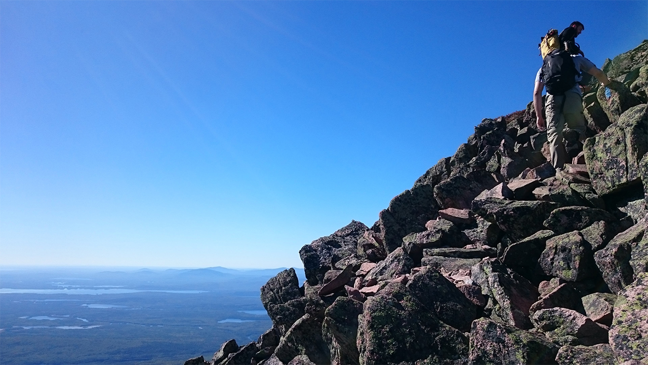 Mt. Katahdin via Knife Edge Trail