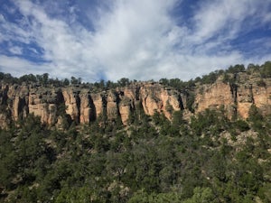 Climb at Shelf Road