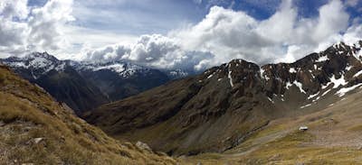 Hike in Arthur's Pass on the South Island, New Zealand