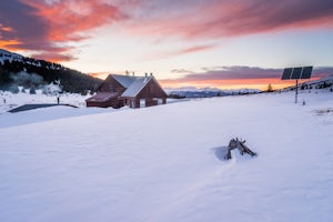 Ski or Snowshoe to Section House Hut