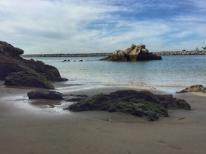 Boulder at Pirate's Cove