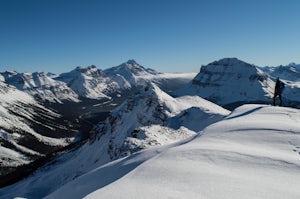 Snowshoe up Crystal Ridge