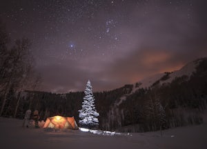 Winter Backpack to Dog Lake and Backcountry Ski Reynolds Peak