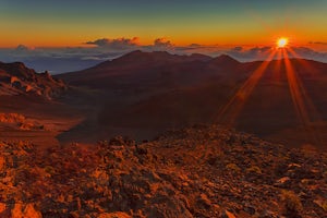 Catch a Sunrise from Pa Ka'oao (White Hill) on Haleakala