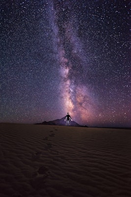 Night Photography at Knolls Sand Dunes, Knolls Sand Dunes